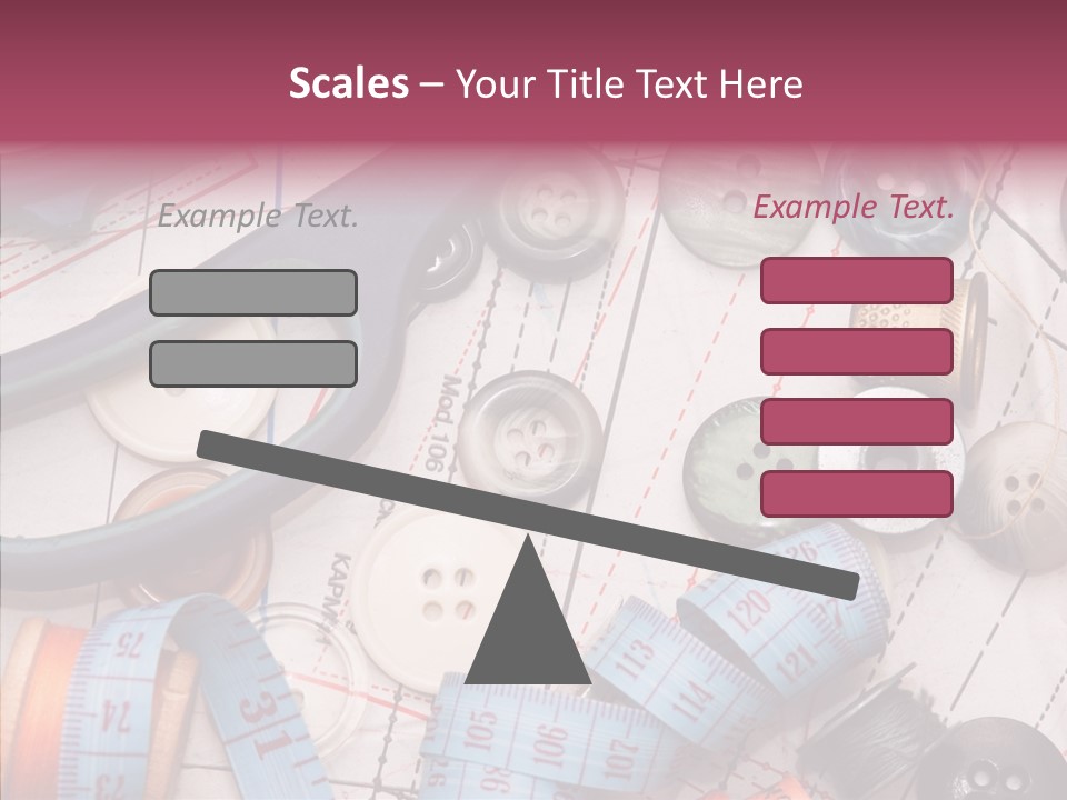 Line Hobby Art PowerPoint Template