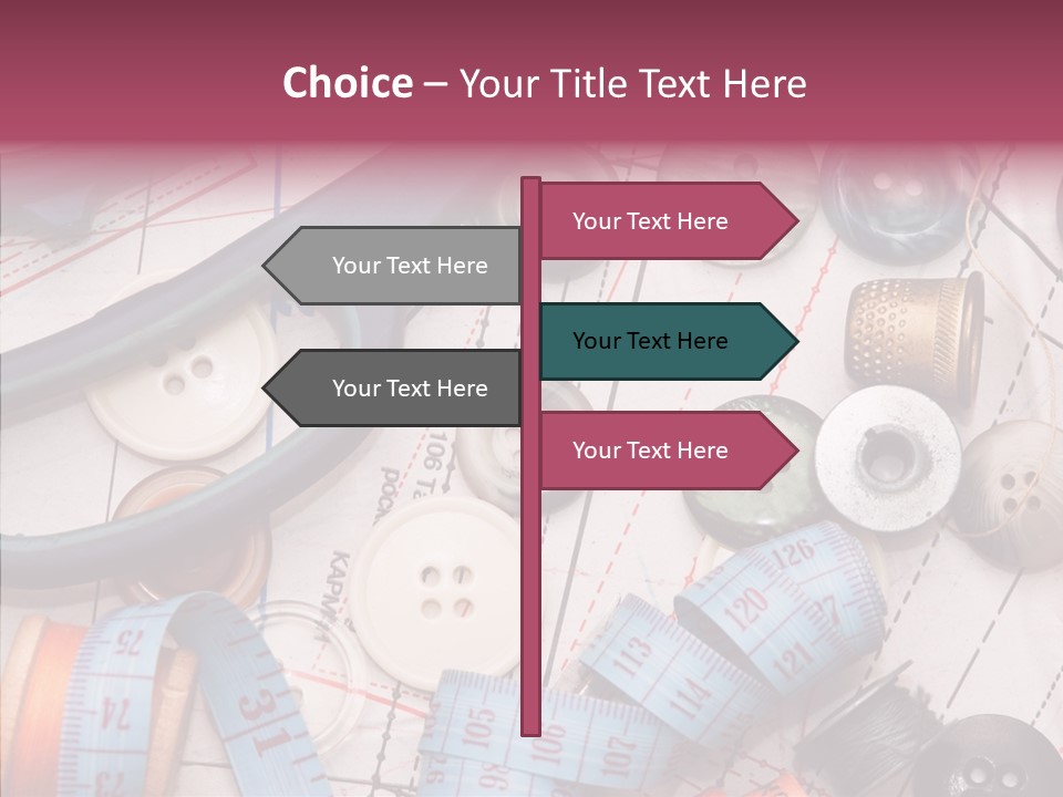 Line Hobby Art PowerPoint Template