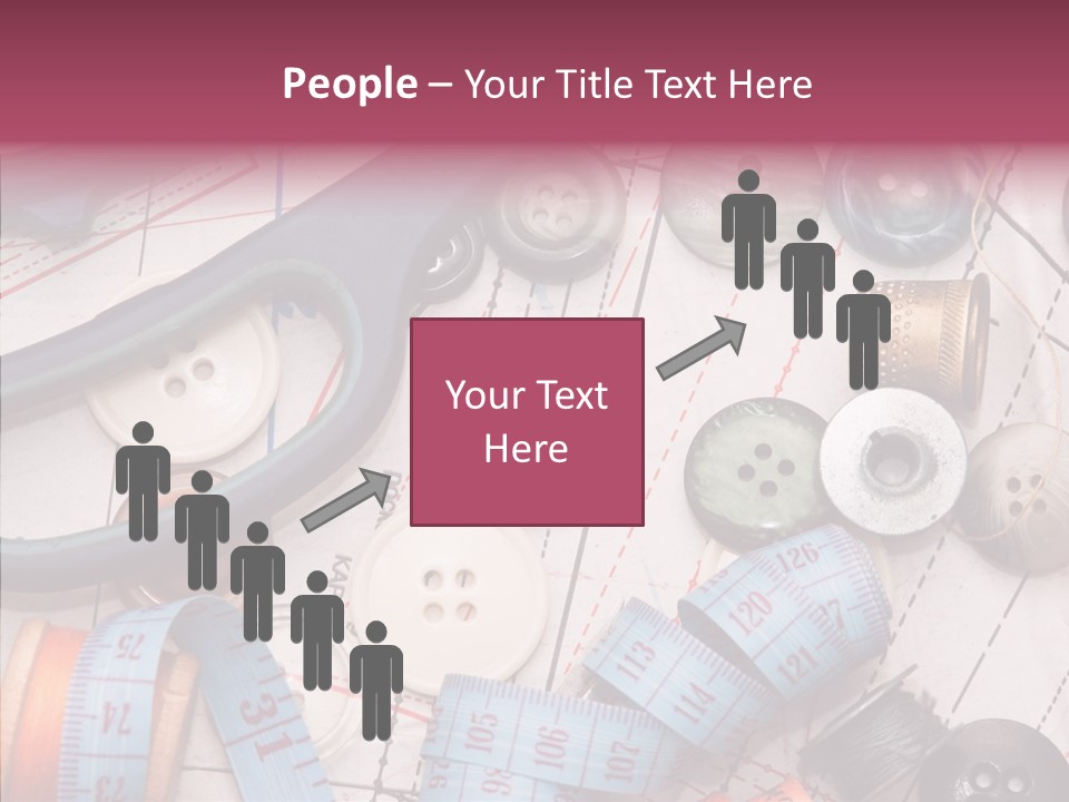 Line Hobby Art PowerPoint Template