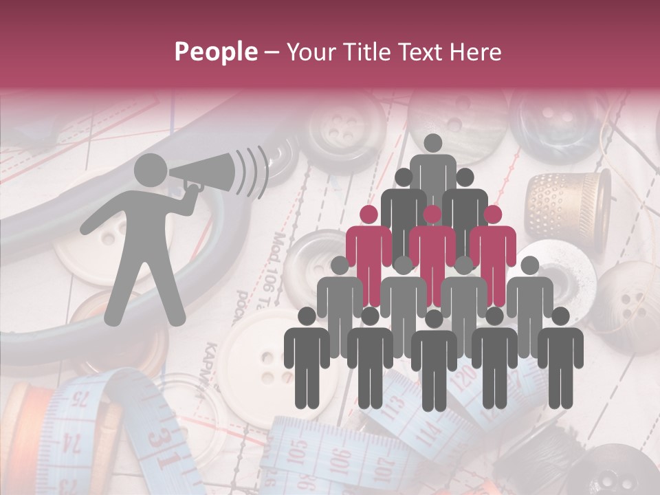 Line Hobby Art PowerPoint Template