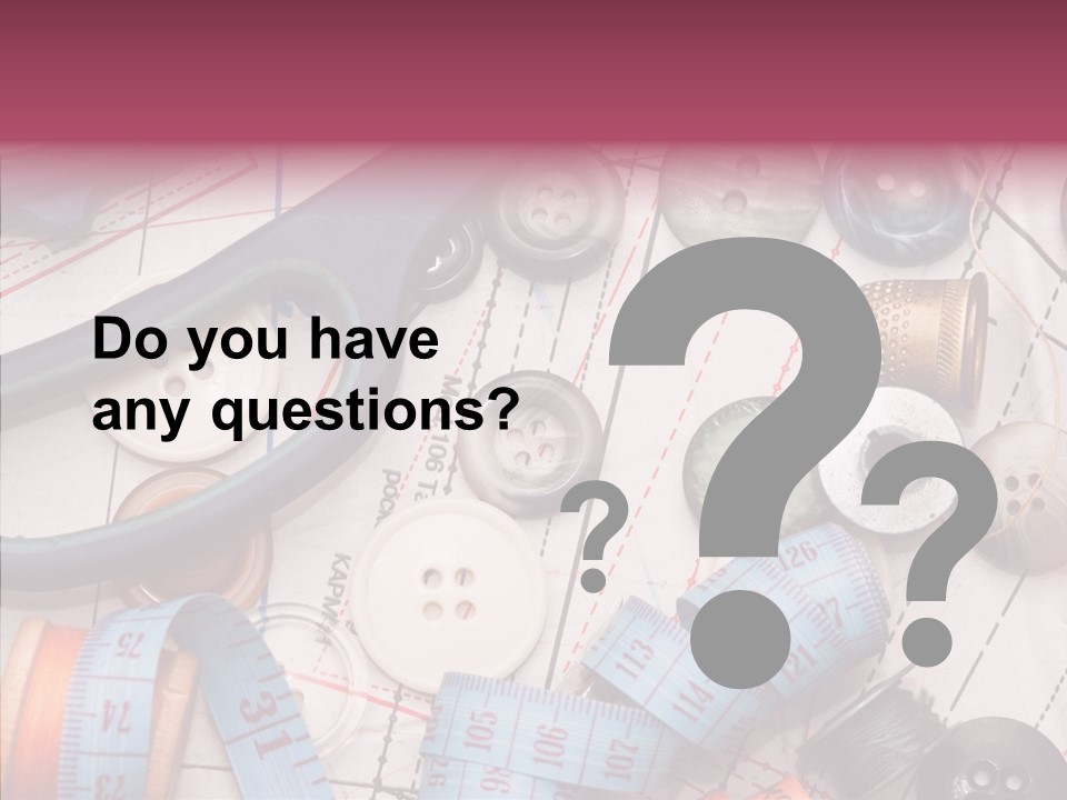 Line Hobby Art PowerPoint Template