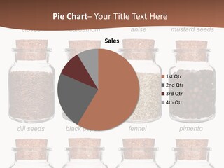 Text Flavoring Seeds PowerPoint Template