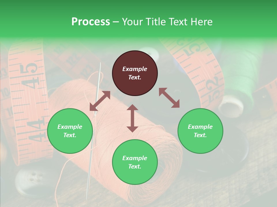 Hobby Dressmaker Handmade PowerPoint Template