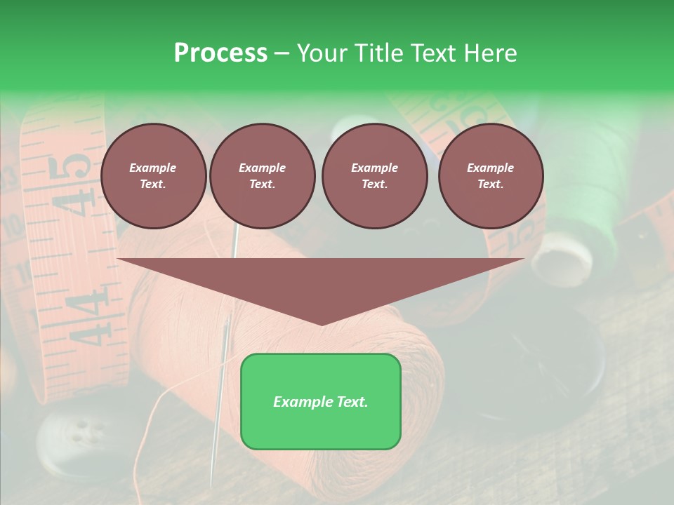 Hobby Dressmaker Handmade PowerPoint Template