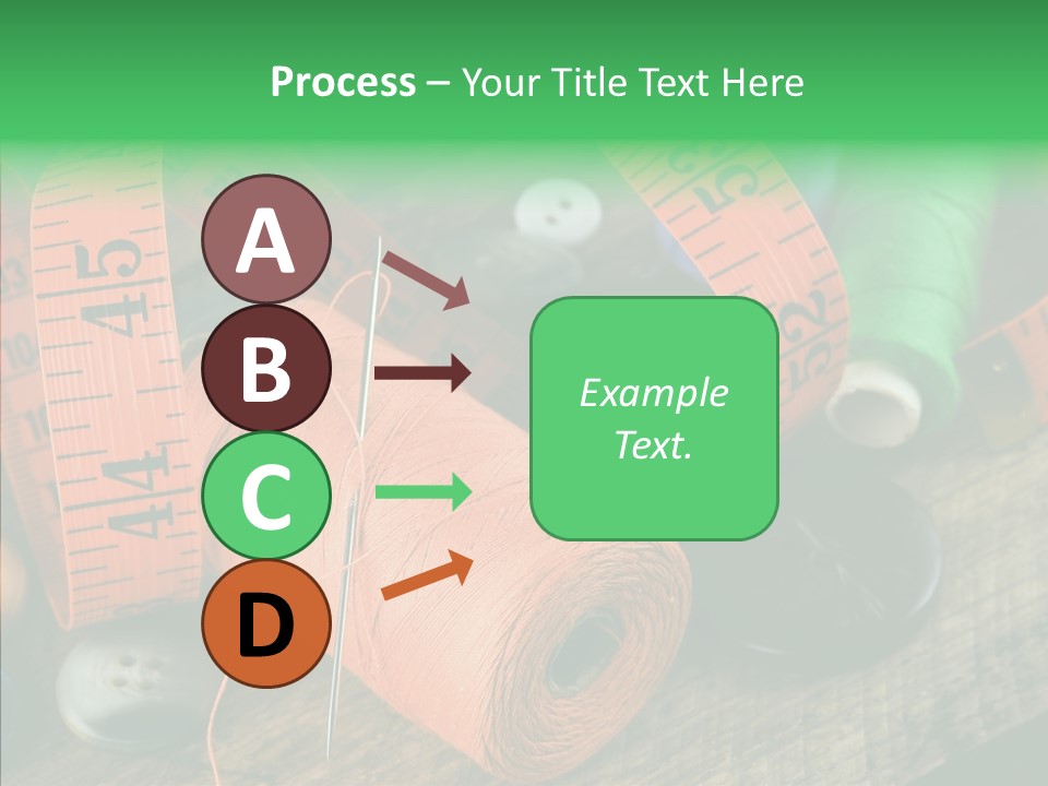 Hobby Dressmaker Handmade PowerPoint Template