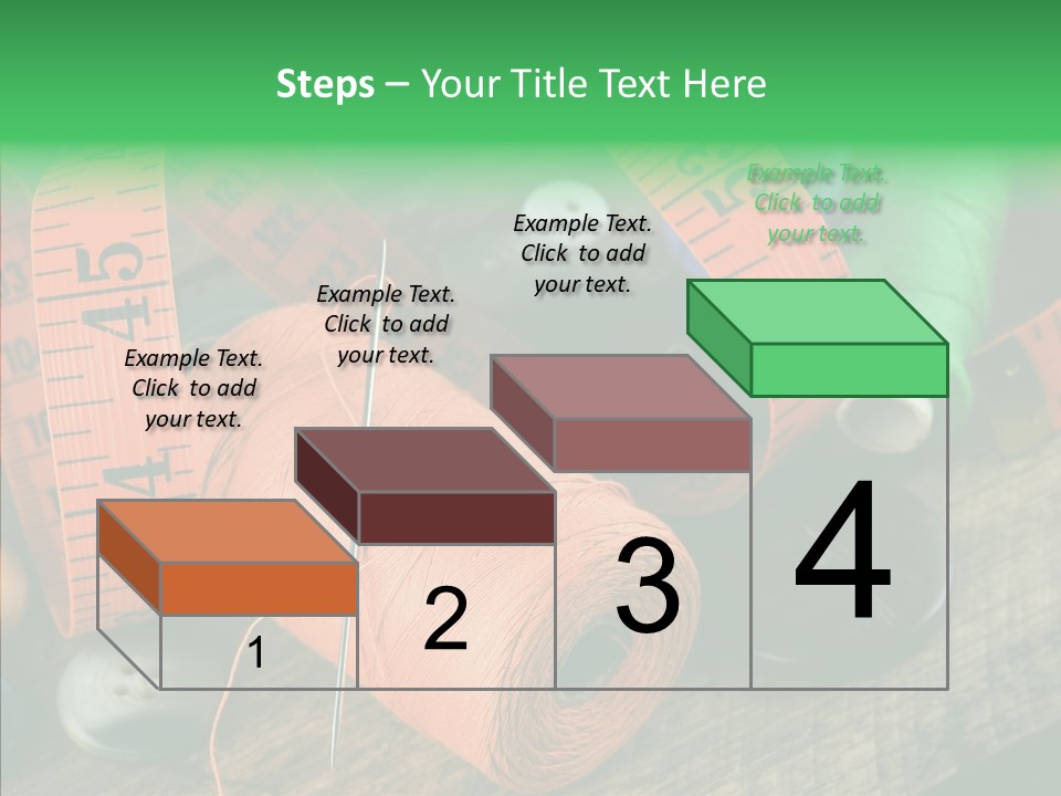 Hobby Dressmaker Handmade PowerPoint Template