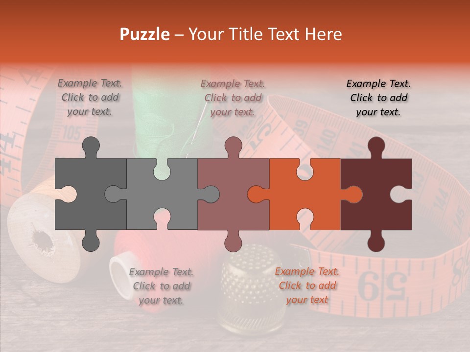 Coil Accessories Old PowerPoint Template