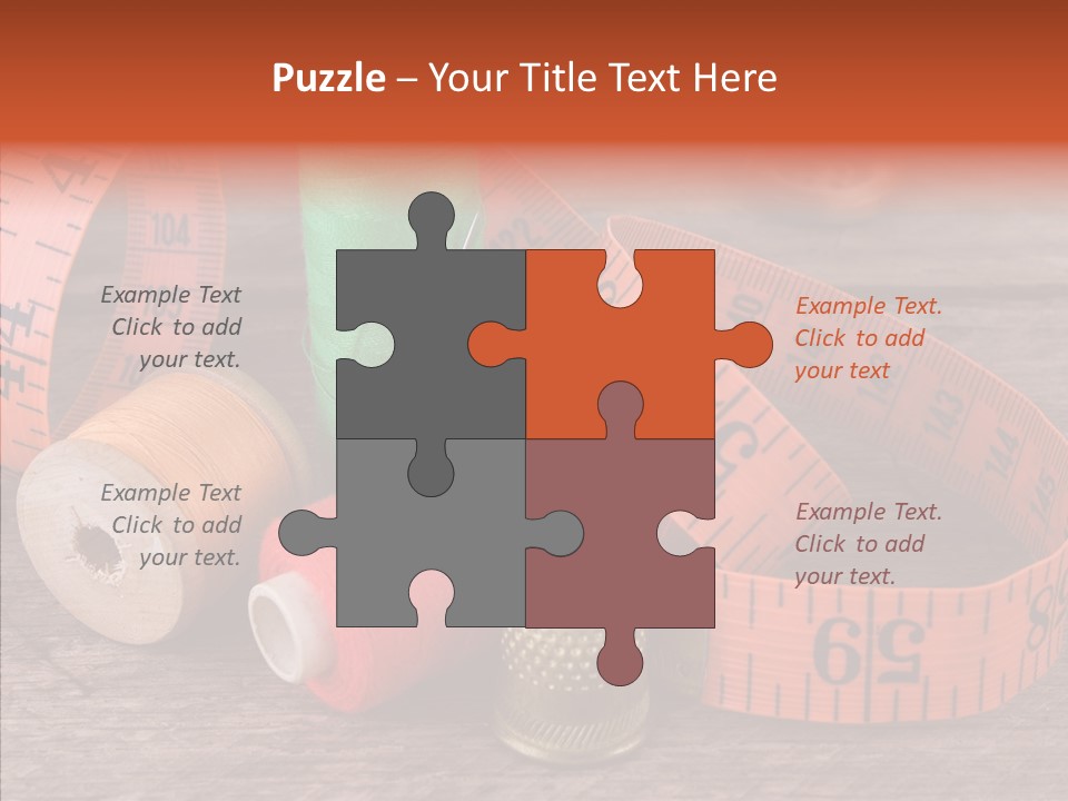 Coil Accessories Old PowerPoint Template