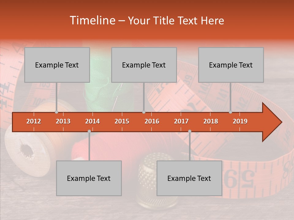 Coil Accessories Old PowerPoint Template
