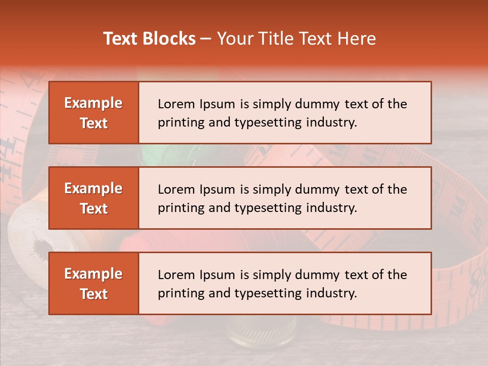 Coil Accessories Old PowerPoint Template