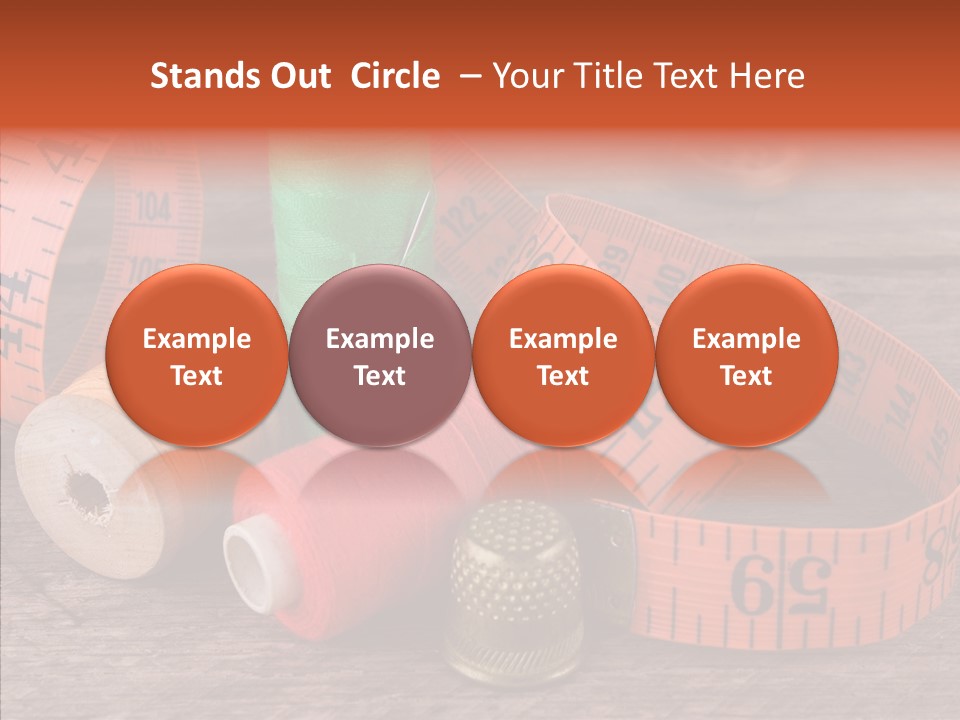 Coil Accessories Old PowerPoint Template