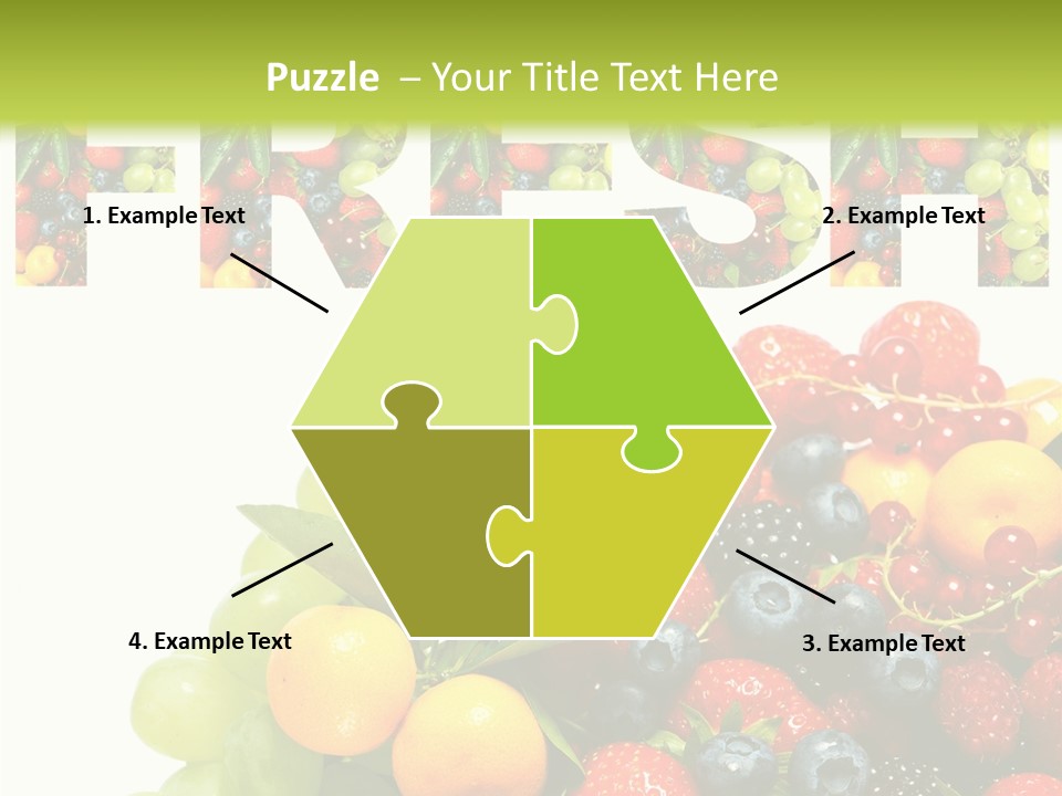 Nature Currants Sings PowerPoint Template