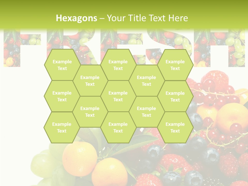 Nature Currants Sings PowerPoint Template