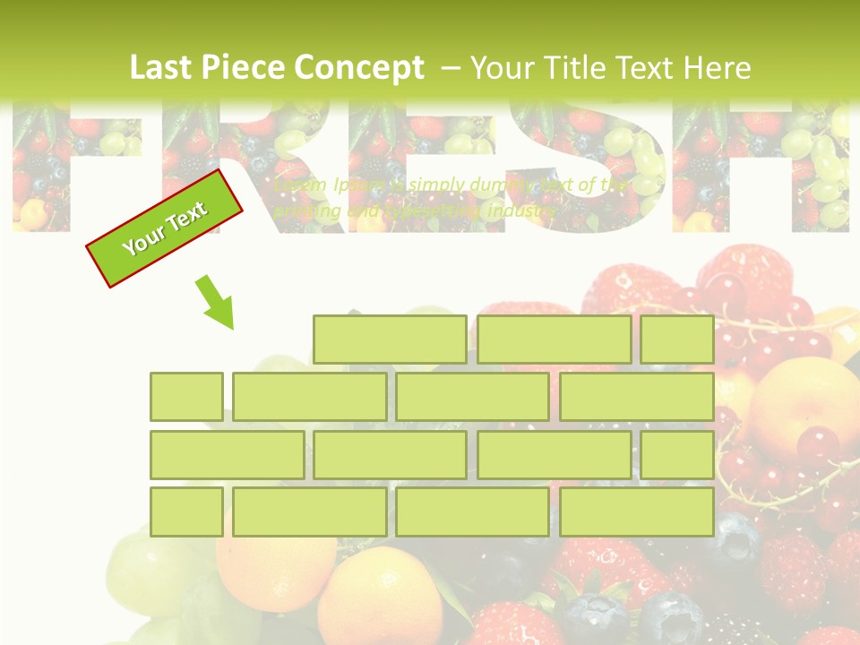 Nature Currants Sings PowerPoint Template