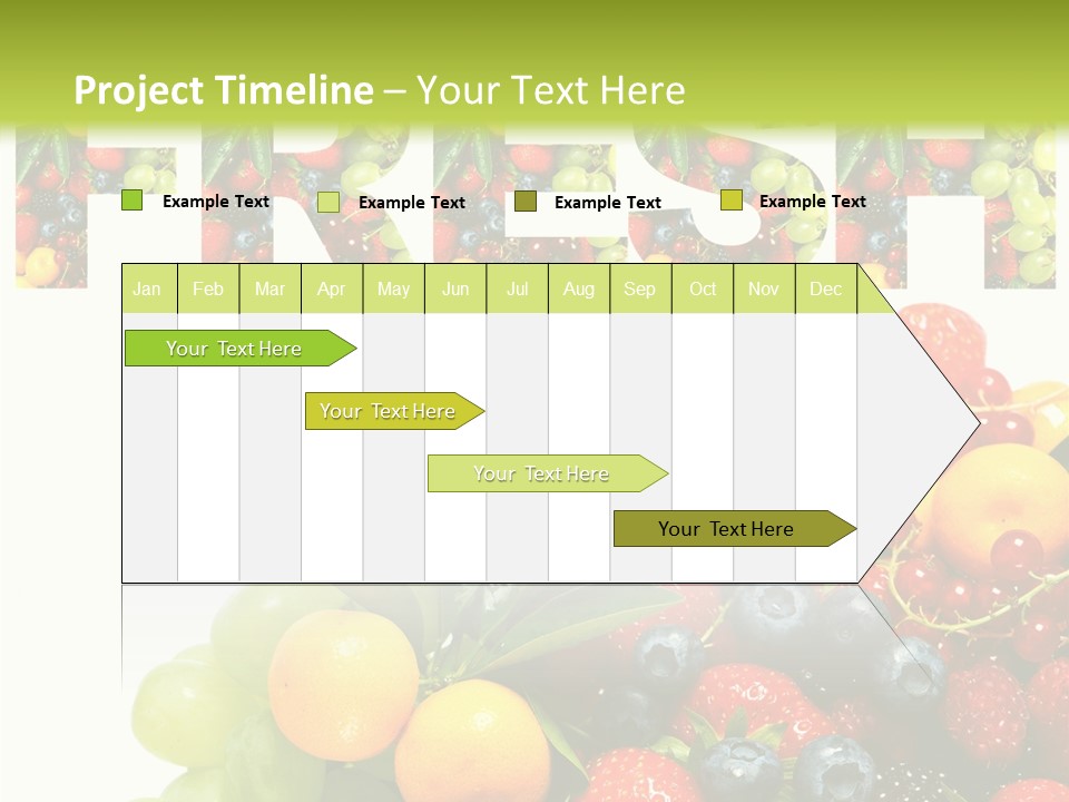 Nature Currants Sings PowerPoint Template