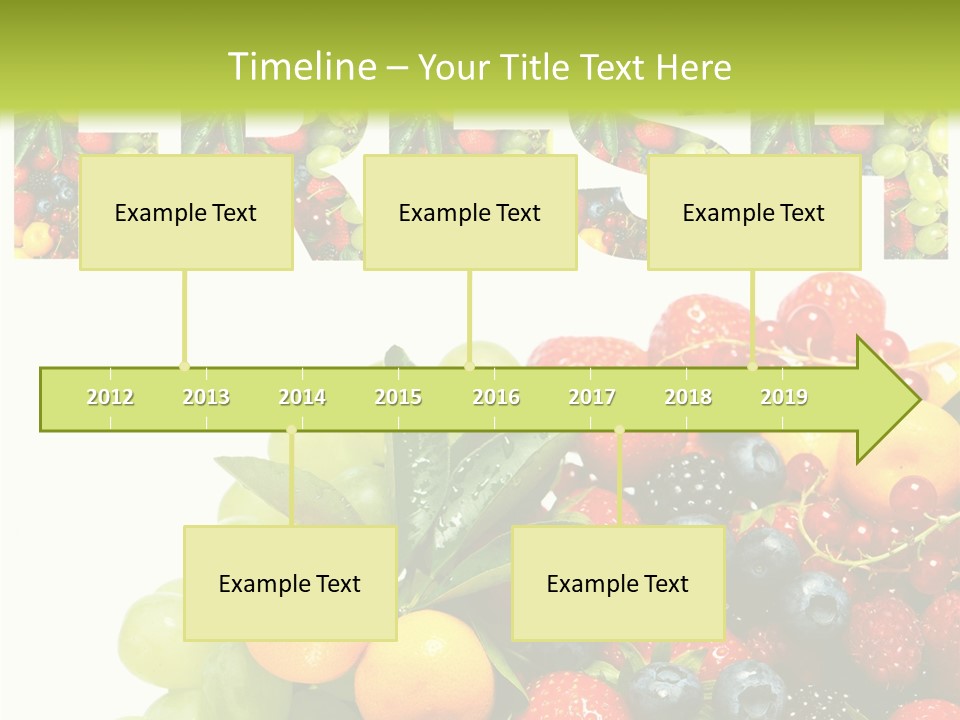 Nature Currants Sings PowerPoint Template