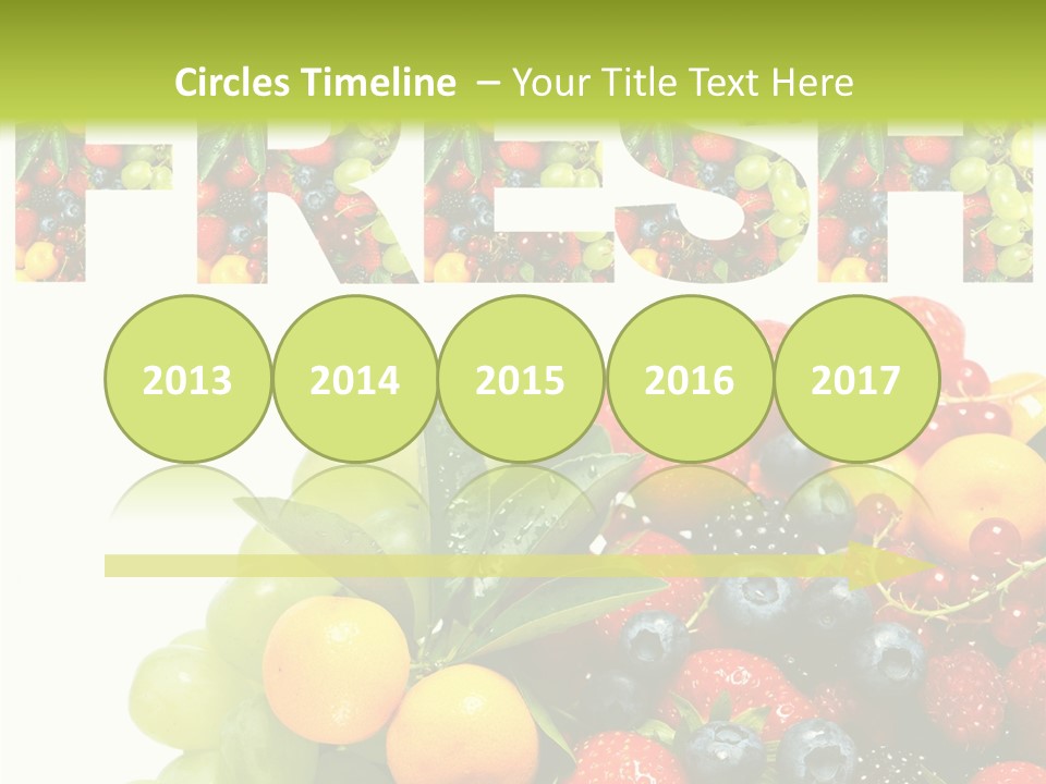 Nature Currants Sings PowerPoint Template