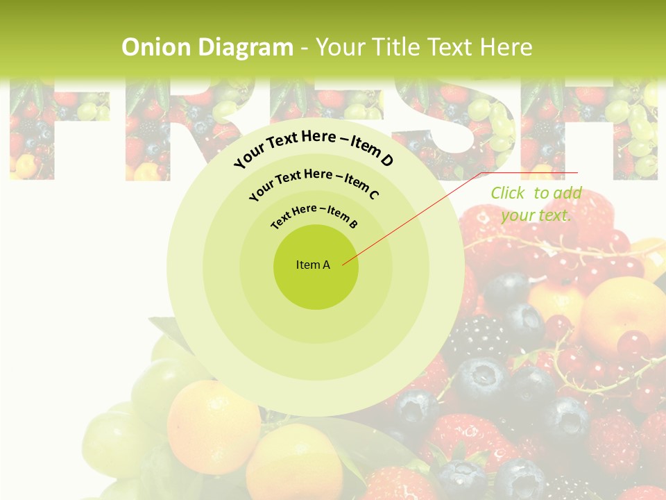 Nature Currants Sings PowerPoint Template