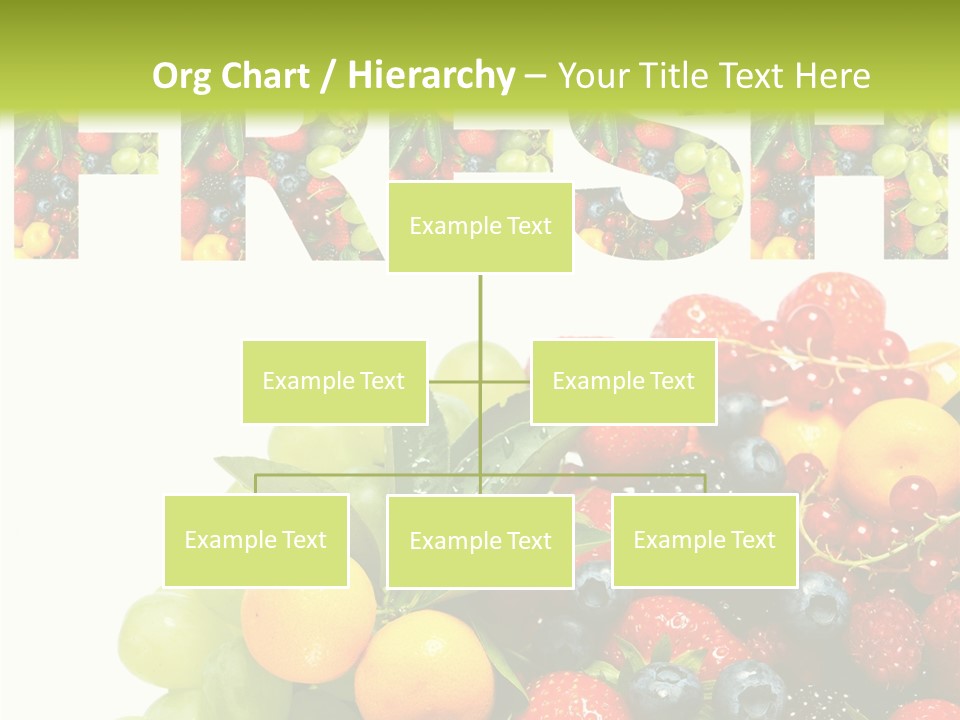 Nature Currants Sings PowerPoint Template