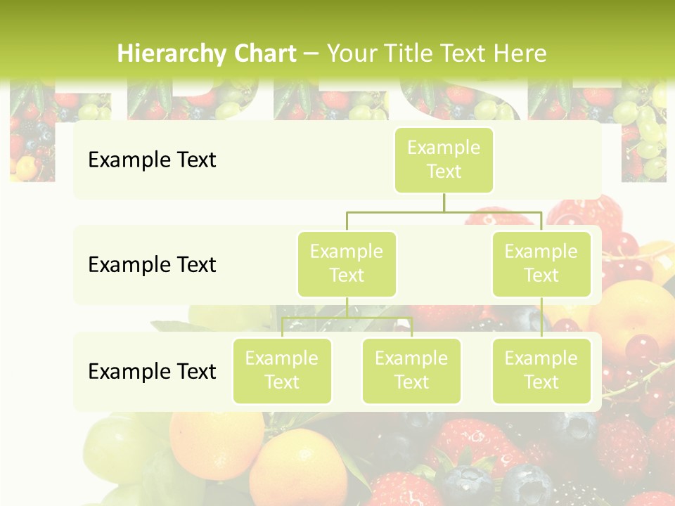 Nature Currants Sings PowerPoint Template