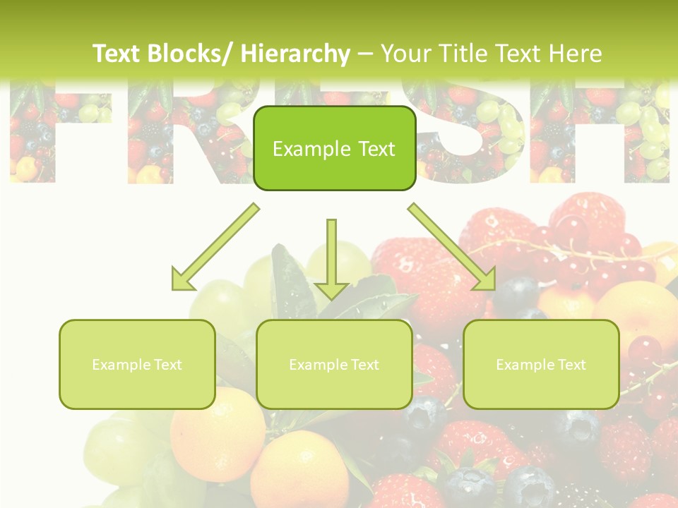 Nature Currants Sings PowerPoint Template