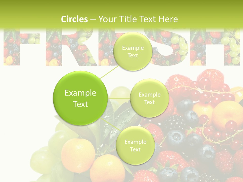 Nature Currants Sings PowerPoint Template