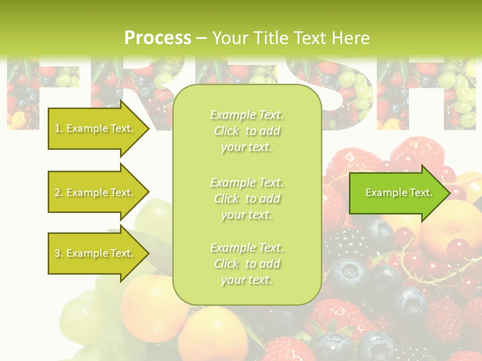 Nature Currants Sings PowerPoint Template