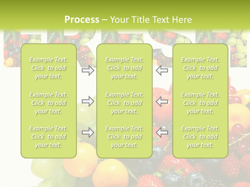 Nature Currants Sings PowerPoint Template