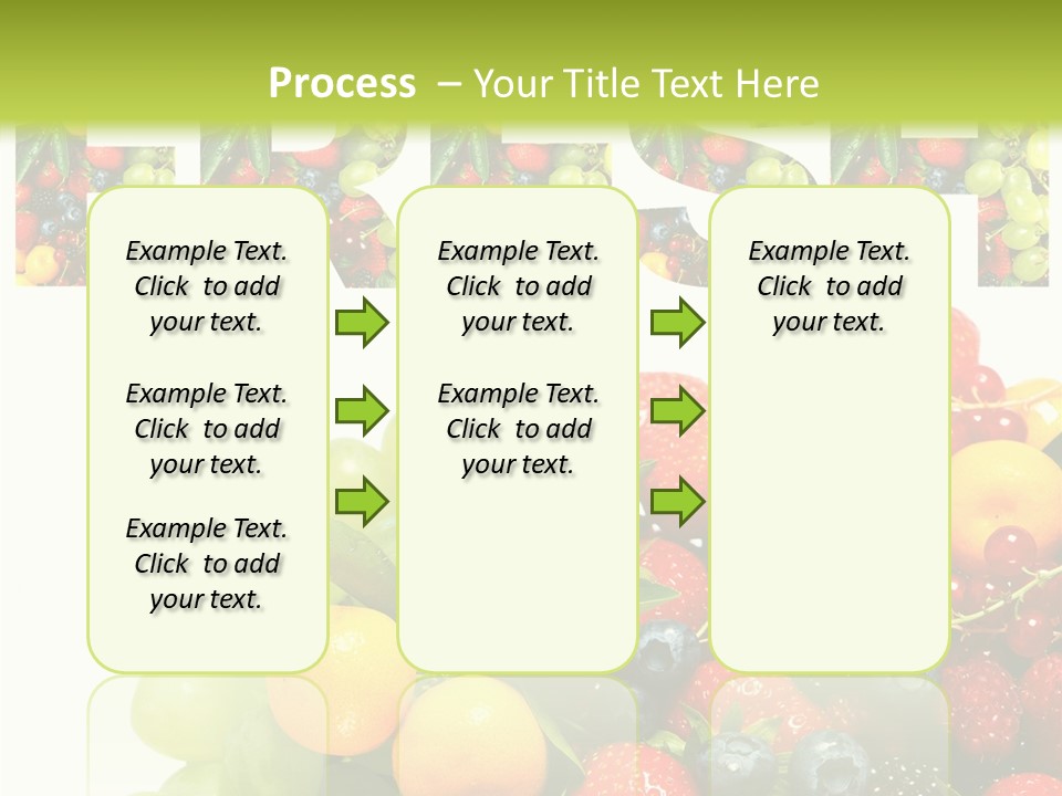 Nature Currants Sings PowerPoint Template