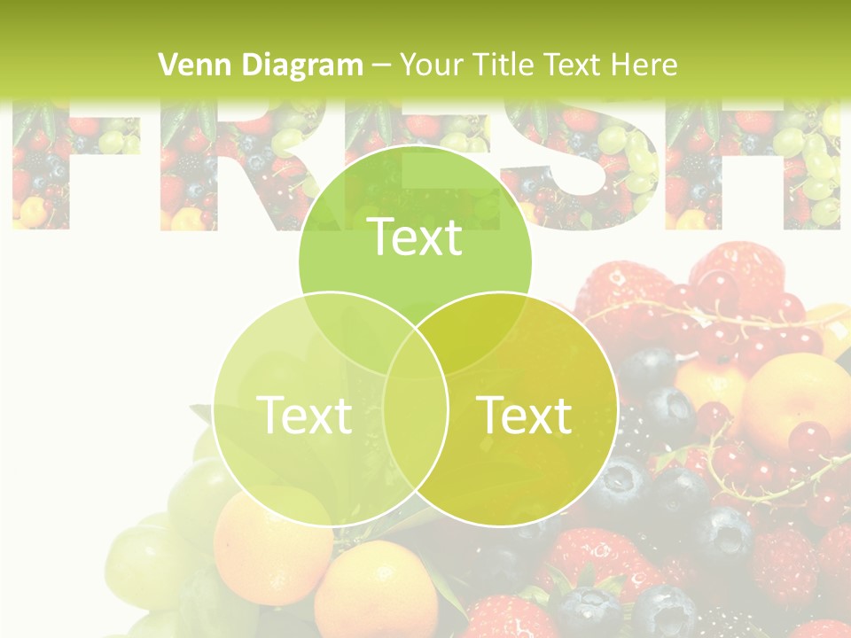 Nature Currants Sings PowerPoint Template