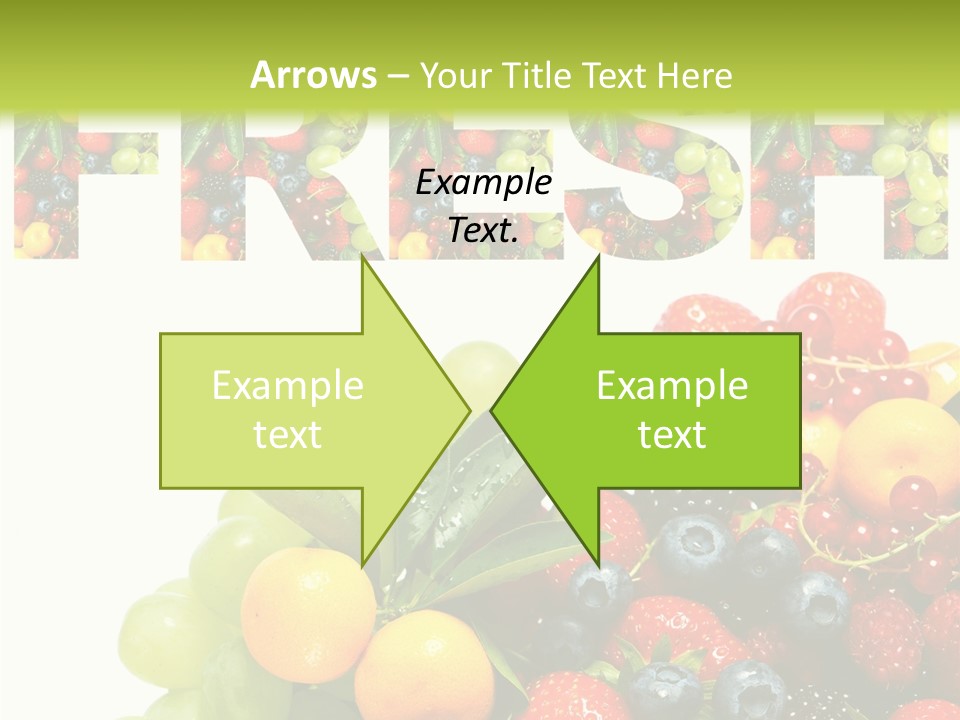 Nature Currants Sings PowerPoint Template