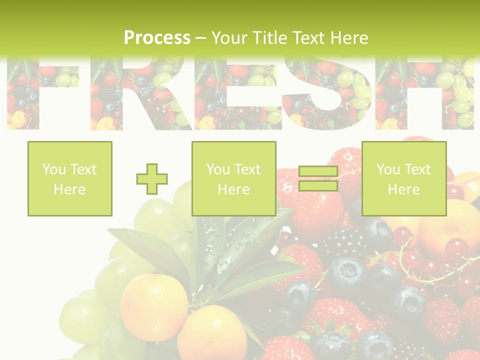 Nature Currants Sings PowerPoint Template