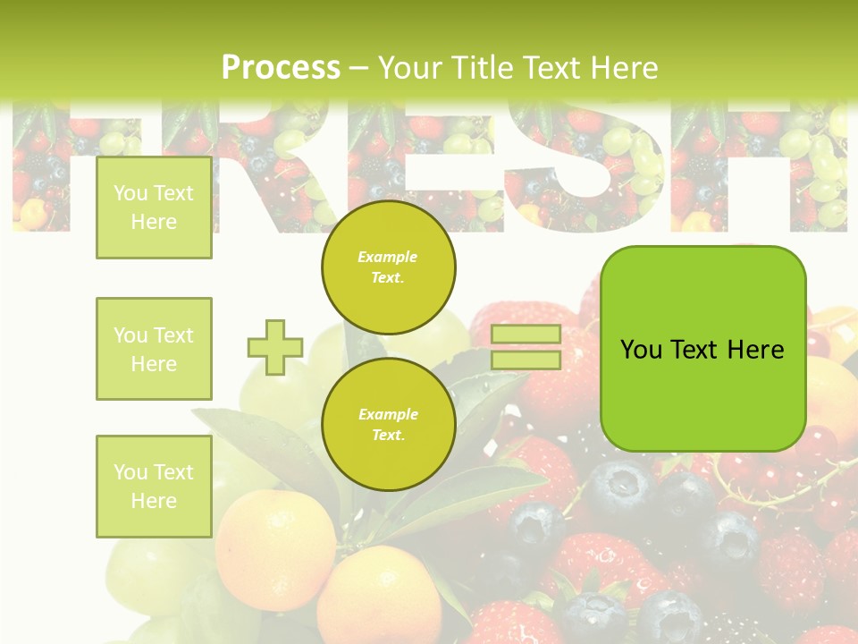Nature Currants Sings PowerPoint Template