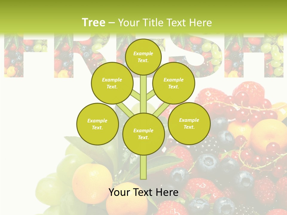 Nature Currants Sings PowerPoint Template