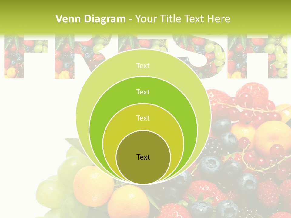 Nature Currants Sings PowerPoint Template