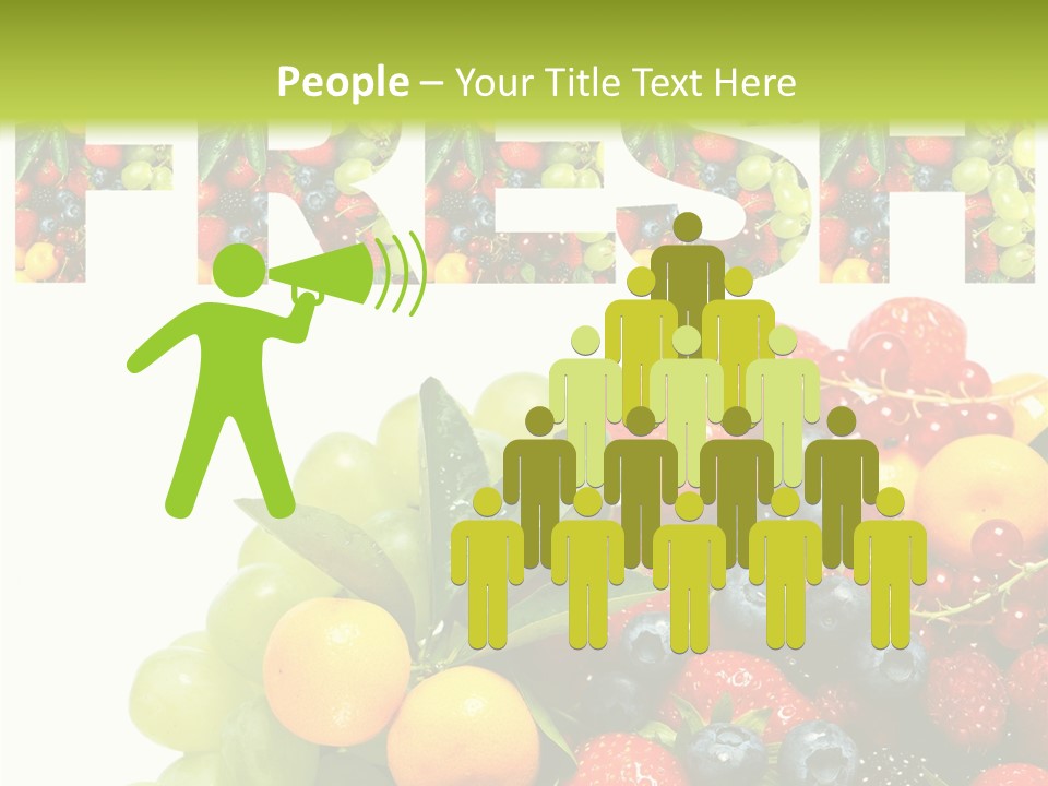 Nature Currants Sings PowerPoint Template