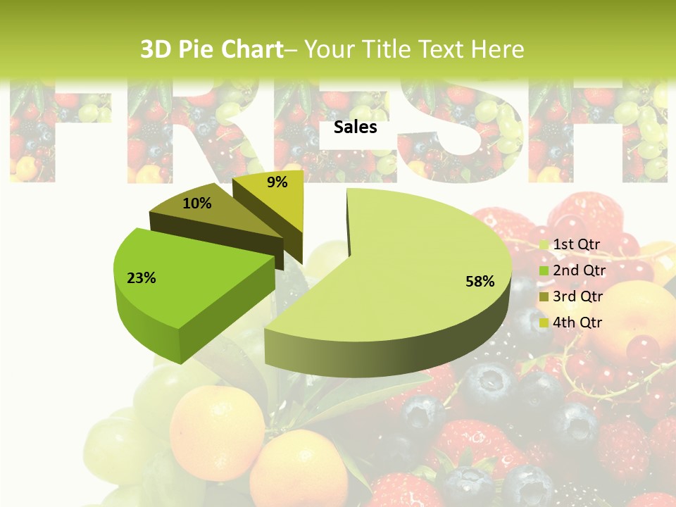 Nature Currants Sings PowerPoint Template