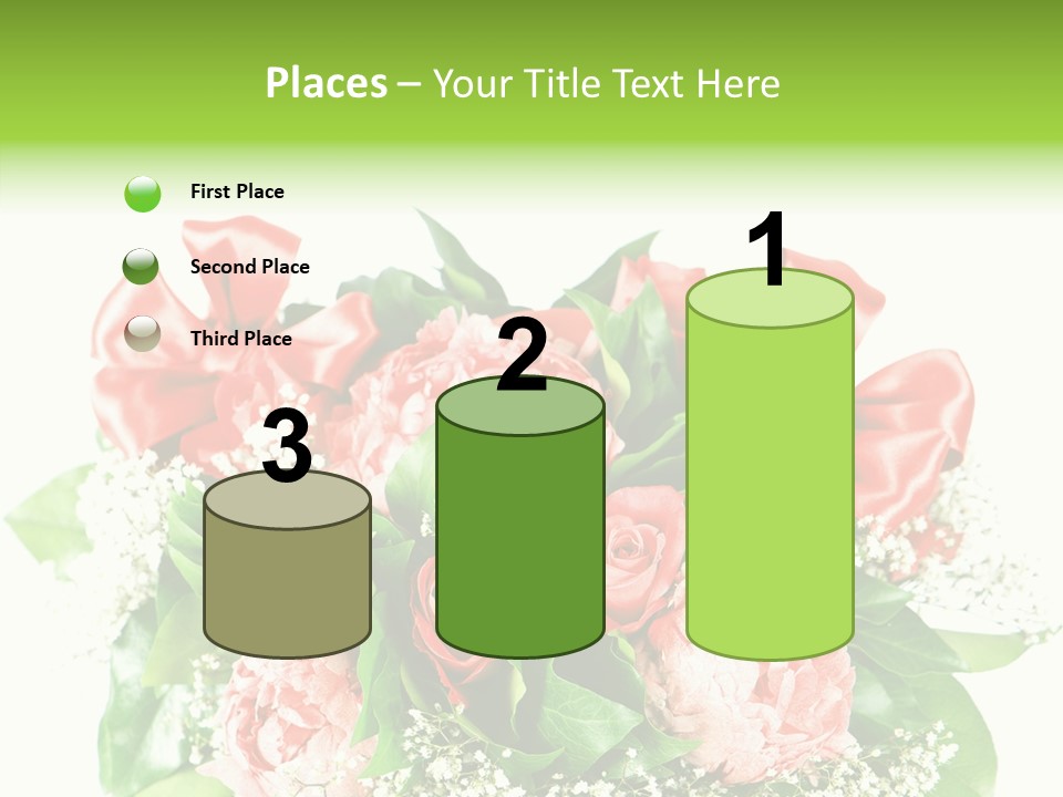 Nature Celebration Bouquet PowerPoint Template