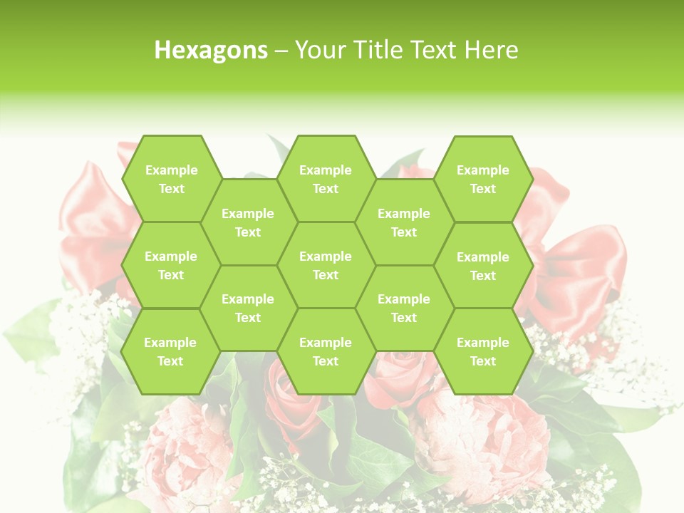 Nature Celebration Bouquet PowerPoint Template