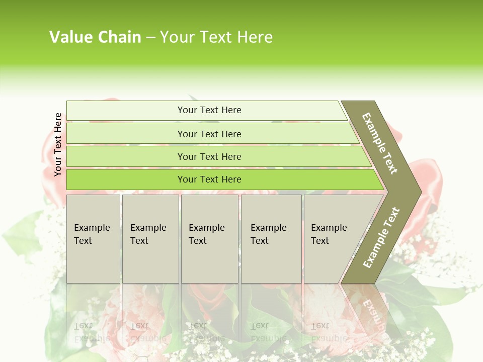 Nature Celebration Bouquet PowerPoint Template