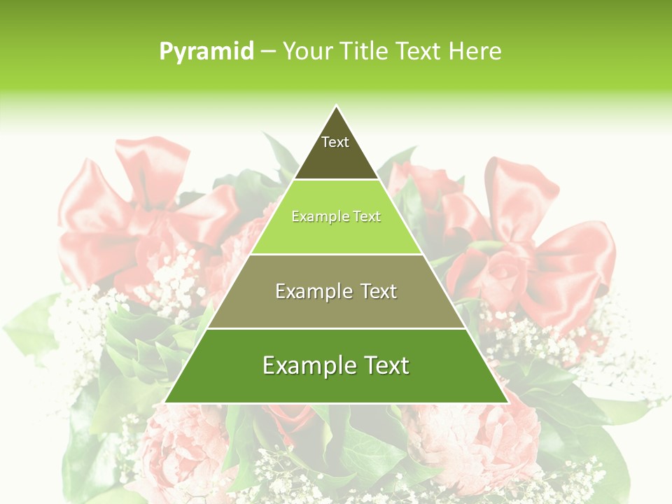 Nature Celebration Bouquet PowerPoint Template