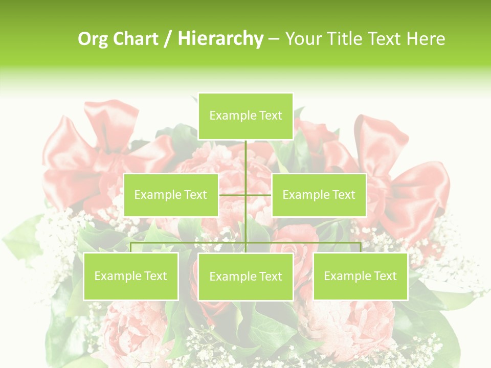 Nature Celebration Bouquet PowerPoint Template