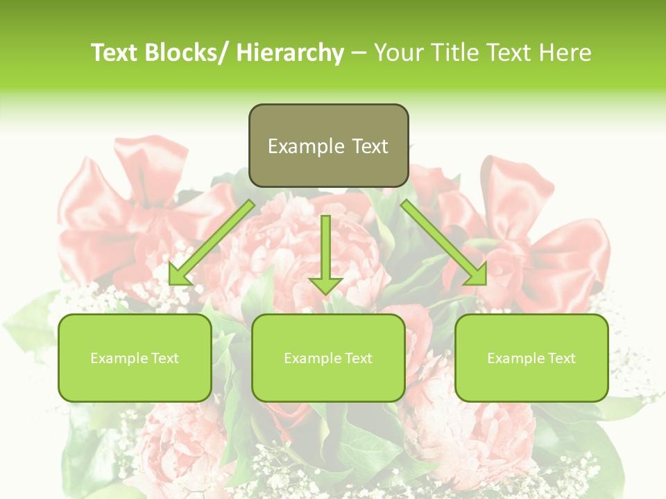 Nature Celebration Bouquet PowerPoint Template