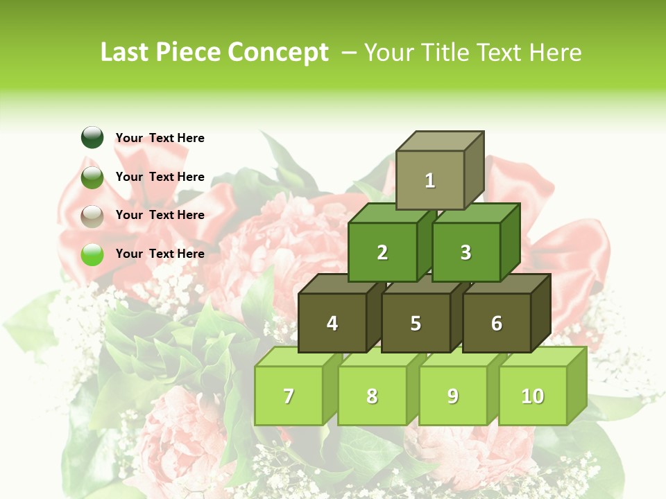 Nature Celebration Bouquet PowerPoint Template