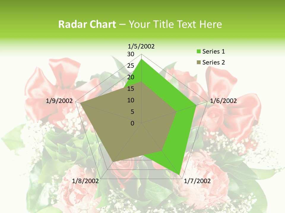 Nature Celebration Bouquet PowerPoint Template
