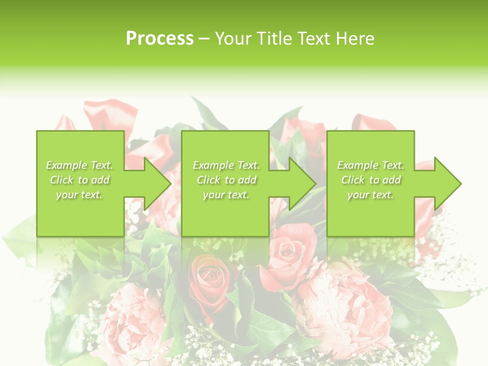 Nature Celebration Bouquet PowerPoint Template