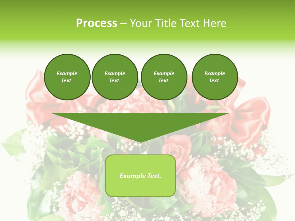 Nature Celebration Bouquet PowerPoint Template