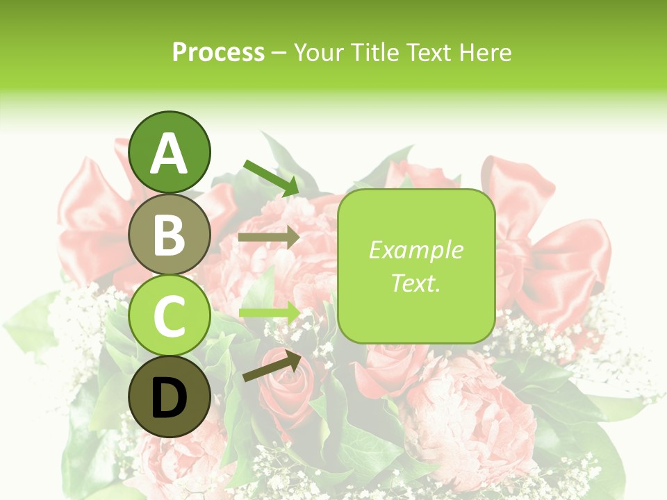 Nature Celebration Bouquet PowerPoint Template