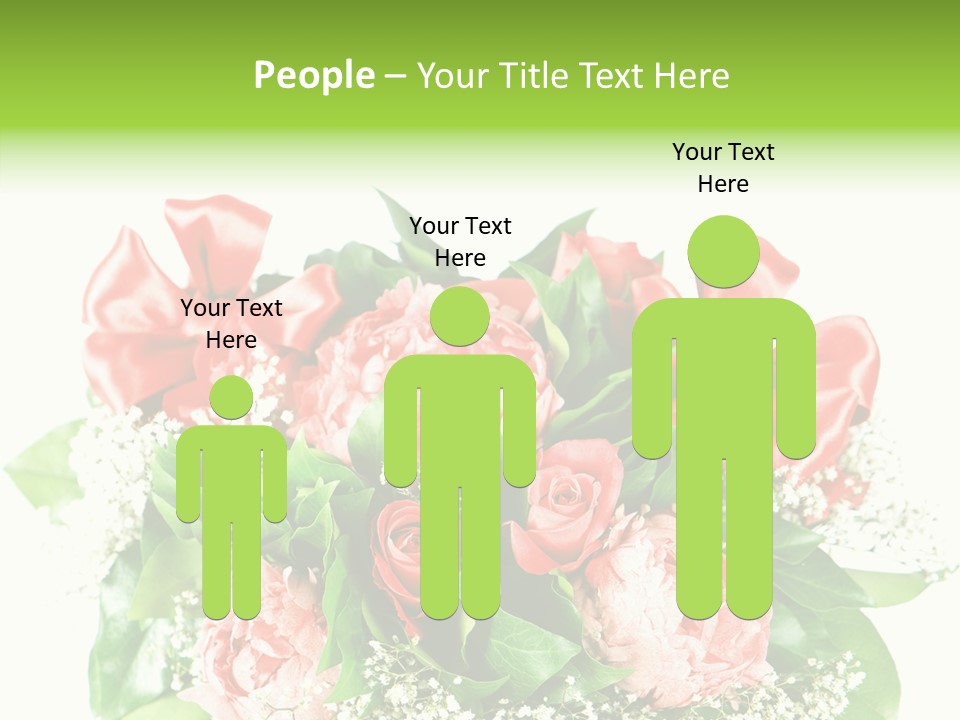 Nature Celebration Bouquet PowerPoint Template