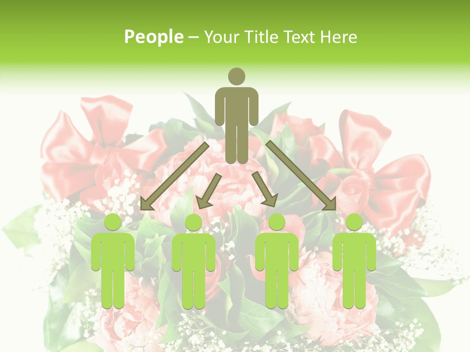 Nature Celebration Bouquet PowerPoint Template